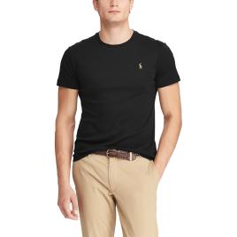 Polo Ralph Lauren T-shirt de gola redonda em interlock