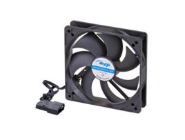 Akyga System Fan 12 Cm Black Aw-12a-Bk Molex 120x.