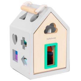 Lalaloom Brinquedos De Nidificação Block House 3 Years Multicolour