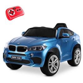 Playkin Carro Elétrico Para Criança Bmw X6m 12v 24 Months-4 Years Blue