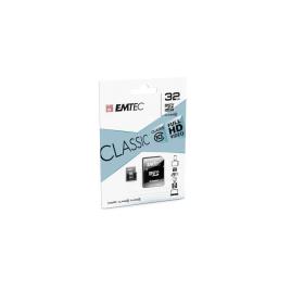 Cartão de Memória microSDXC™ Classic Class 10, 32 GB, 20 Mbps Velocidade Leitura, com Adaptador