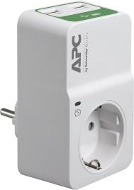 Essential SurgeArrest 1 Outlet 230V, 2 Port USB Charger,