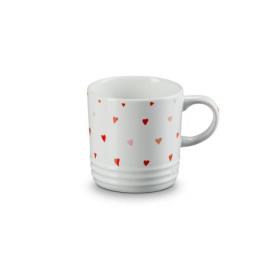 LE CREUSET - Caneca 350ml Branca Corações 80302350101805