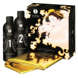 SHUNGA GEL DE MASSAGEM ERÓTICA CORPO ORIENTAL SLIDE MELON MANGO