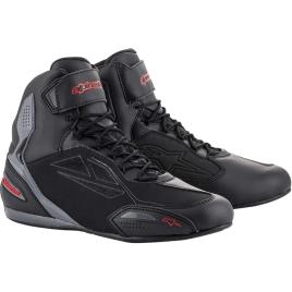 Alpinestars Zapatilhas Motocicleta Faster-3 Drystar EU 43 Black / Fluo Red