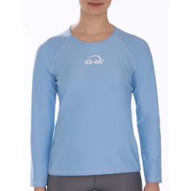 Iq-company Camisa De Manga Comprida Feminina Uv Aqua 3XL Sky