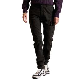 Superdry Calças Cargo Slim Cargo 30 Vulcan Black