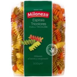 Massa Fusili Espirais Tricolor Milaneza 500g