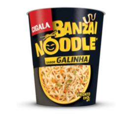 Banzai Noodles sabor Galinha Cigala 67g