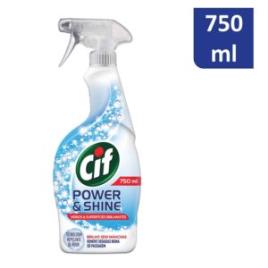 Limpa Vidros Spray Power & Shine CIF 750mL