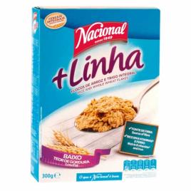 Flocos de Arroz e Trigo Integral + Linha  Nacional 300g