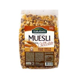 Muesli Integral com Chocolate Salutem 375g