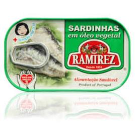 Sardinha em Óleo Vegetal Ramirez 125g