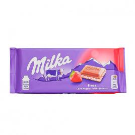 Chocolate Morango Milka 100g