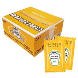 Mostarda Saquetas Individuais 10ml Heinz Cx.200 unid