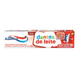 Pasta de Dentes 1-5 anos Dentes Leite Aquafresh 50mL