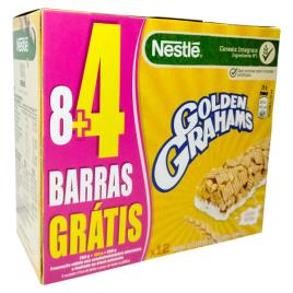 Barras de Cereais Golden Grahams Nestlé (8+4) 300g (28-02-2022)