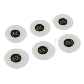 Base para Copos Drinks Minimalista (6 pcs)