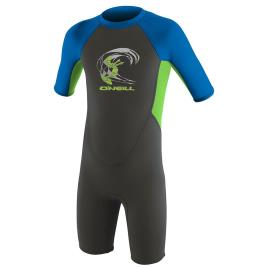 O´neill Wetsuits Voltar Zip Suit Junior Reactor Spring 2 Mm 3 Graphiteite / Dayglo / Ocean