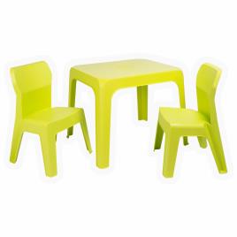 Garbar Mesa E Jan 2 Cadeiras Definir One Size Green Lime