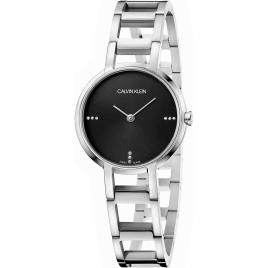 Calvin Klein Watches Ver K8n2314s One Size Silver Grey / Black