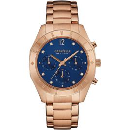 Caravelle Ver 44l192 One Size Rose Gold / Blue