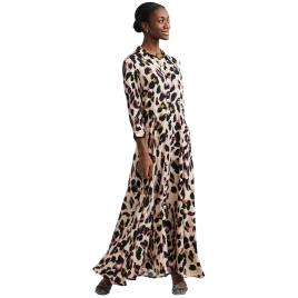 Yas Vestido Longo Savanna S M Mellow Rose / Aop Liro Print