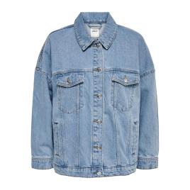 Only Casaco Jeans Safe Caroline Oversize XL Medium Blue Denim