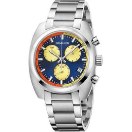 Calvin Klein Watches Ver K8w3714n One Size Silver Grey / Blue