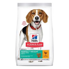 Science Plan Canine Hill Perfeito peso médio do alimento para cães