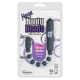 Plug Vibratório Butt PowerBullet Mega Booty Beads with 7 Functions Grey