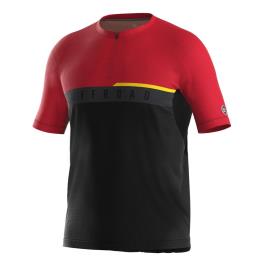 Bicycle Line Camisola Manga Curta Agordo S2 Mtb M Black / Red