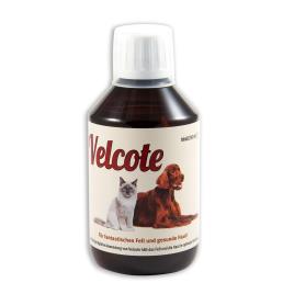 Óleo Velcote para pele e pelo de cães e gatos - 250 ml