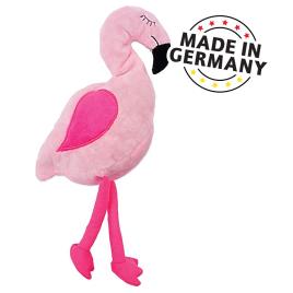 Flamingo de peluche Pinky da Aumüller com valeriana e espelta para gatos - 1 unidade