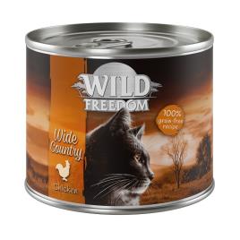 Wild Freedom Adult 6 x 200 g - Wide Country - frango puro