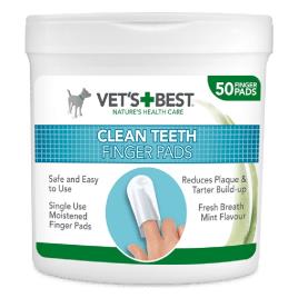 Vet's Best® toalhitas dentárias para cães - 50 unidades