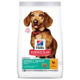 Hill's Science Plan Adult 1+ Perfect Weight Small & Mini com frango - 6 kg