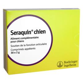 Seraquin condroprotector para cães - Pack económico: 2 x 30 comprimidos