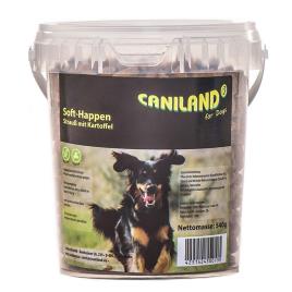 Caniland Soft pedaços de carne de avestruz sem cereais - Pack económico: 2 x 540 g