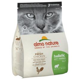 Almo Nature Holistic Anti Hairball frango e arroz - 2 kg