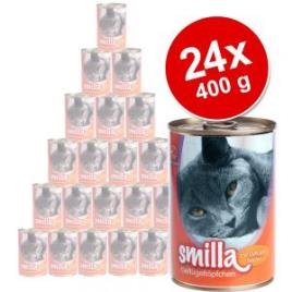 Smilla pedaços tenros de aves 24 x 400 g - Pack económico - Aves com vaca