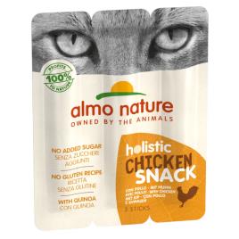 Almo Nature Holistic snacks para gatos - Pack económico: atum (3 x 15 g)