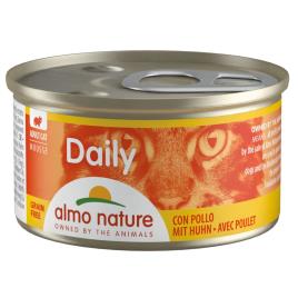 Almo Nature Daily Menu 6 x 85 g - Mousse com atum e frango