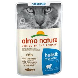 Almo Nature Holistic Sterilised 70 g - Pack económico: 24 x com frango