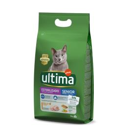 Ultima Sterilized Senior para gatos - Pack económico: 2 x 3 kg