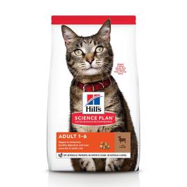 Hill's Adult com cordeiro ração para gatos - 10 kg