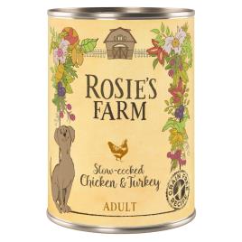 Rosie's Farm Adult 6 x 400 g  - Caça e faisão com salmão