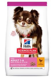 Hill's  Science Plan Adult 1-6 Light Small & Mini com frango - 6 kg