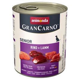 Animonda GranCarno Original Senior 6 x 800 g - Vaca e cordeiro