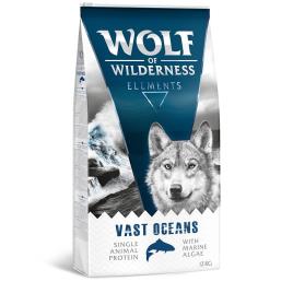 Wolf of Wilderness Vast Oceans com peixe - 12 kg